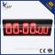 roadside led display board/LED clock timer display board