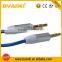 new design high quality 3.5mm spring audio cable 3.5mm Stereo to 3.5mm Stereo Speaker audio Cable car stereo 3.5mm adapter