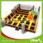 Custom Safest Kids Indoor Cheap Trampolines for Sale Cubic Foam Pit Trampoline
