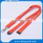 Custom personalised silk printing tube lanyard manufacturer