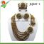 JQ035-1goden Manufacturer fashionwedding jewellery 2016 /beads jewelry sets