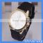 HOGIFT New Men Gold Analog Quartz Black Rubber Men's Military Sport Wrist Watch