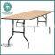 Outdoor banquet wooden folding dining table and chiavari chair