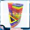 2016 Hot Toy Magnetic Tiles Rainbow Color Blocks GW-ZT226,an amazing gift for Kids