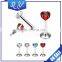 Women's Jewelry Big Zircon Labret Piercing Jewelry with Lowest Price