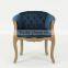 home furniture solid oak handle carved classic wooden chair (CH-939-OAK)