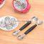 Stalinless Steel Dual Double Melon Baller Scoop Fruit Spoon Ice Cream Dessert Sorbet Tool Kitchen Gadgets Accessories