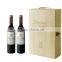 Wooden Wine Tote Box