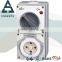 IP66 SAA Industrial Waterproof electrical Surface mount custom Switched socket outlets
