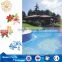 all kinds blue mosaic flower patterns for swimming pool decorative