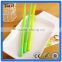 Newest design silicone pen, high quality plastic grass ball pen,silicone leaf advertising ball pen