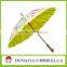 16 ribs wooden long handle stick rain umbrella