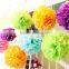 Promotional Paper Wholesale Craft Pom Pom For Wedding Decoration