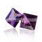 square princess cut corundum gemstone synthetic alexandrite