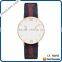 nylon leather watch wirst watch fashion watch nato nylon strap watch quartz watch