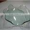 cone shaped glass fruit bowl