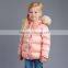 DK0001 dave bella 2015 winter infant coat baby padded jacket girls padded coat girls down coat down jacket