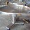 Rotary collecting table for bags or cartons