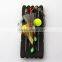 surfcasting pulley flasher float rig rainbown & assassin two trace