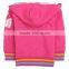 (F3365) fuchsia 2-6Y children's clothing china wholesale cheap nova kids girl baby wear winter coats