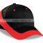 hot sale novelty embroidery led blinking fiber optic red football cap