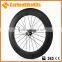 CW88C 700c road carbon bicycle wheels 88mm deep clincher with novatec alloy hubs