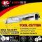 3pcs blades utility knife Trapezoid blade Zinc alloy Fixed Blade OEM Utility Cutter