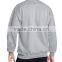 100% cotton french terry long sleeve tee mens sweatshirt