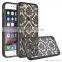 Samco Hybrid Clear TPU PC Phone Case for iPhone 6S, for iPhone 6S TPU Acrylic with Custom Design