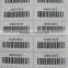 Custom self adhesive Bar Code Sticker Labels paper lable printing