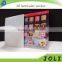 factory outlet customized size lenticular flip backing sticker