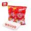 10.5g fancy lollipop candy with strawberry milk flavor