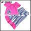 Wholesale Cotton Chevron Children's Short-sleeved Suit