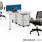 Modern Elegant School Office Group Melamine Staff Employee Desk (FOH-N1212-1P)