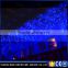 CE RoHS 220V-240V 224leds blue color christmas outdoor led icicle lights