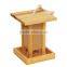 Wholesale China factory suppliers FSC&SA8000 outdoor wooden garden bird feeder                        
                                                Quality Choice