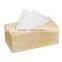 Chinese wooden factory eco-friendly handmade cheap unfinished paulownia wooden tissue box