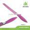 Hot selling color knife set with acrylic block swiss knife set