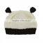 custom winter panda head high quality wholesale plush animal hat