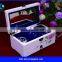 Packing Boxes Black Leather Covered Jewelry Box Hot Selling Product