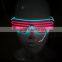 High Quality&High Brightness EL WIRE Shutter glasses 150cd-250cd