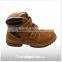 PU upper kids hook and loop winter boots