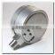 4 inch High quality all stainless steel bottom connection low pressure gauge mbar