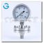 High quality 4 inch all stainless steel oil filled diaphram gauge