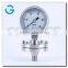 High quality 4 inch all stainless steel oil filled diaphragm pressure gage