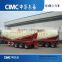 CIMC 55cbm Bulk Cement Tanker Trailer With Double Coin Tyre For Sale