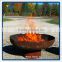 Outdoor Wood Burning 2015 new metal tile fire pit