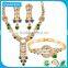 Custom Jewelry Wholesale Women Gold Fancy Necklace Sets