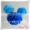 2016 new arrival wedding pompom garland flower