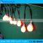 ledcolorlight 80mm DMX512 addressable RGB LED feston string bulb light